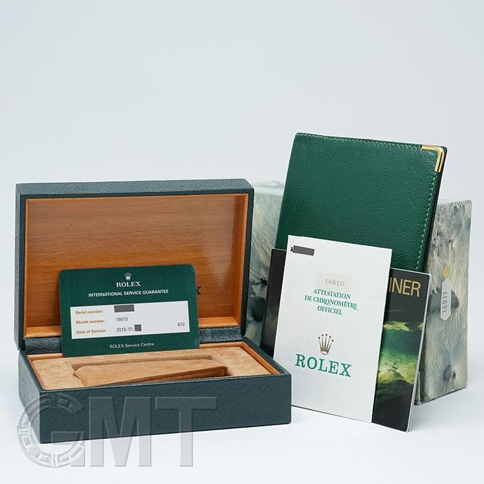 サブマリーナー ロレックス デイト 16610 保証書1993年 X番 ROLEX 中古