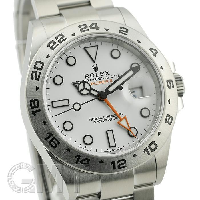 ロレックス エクスプローラーII 226570 保証書2021年 ランダムシリアル ROLEX 中古メンズ 腕時計 送料無料｜gmt｜07