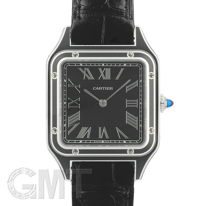 カルティエ　Cartier 男女兼用フランス製CT0227S ブラック系 Cartier カルティエ サントスデュモン LM WSSA0046 ブラックラッカー