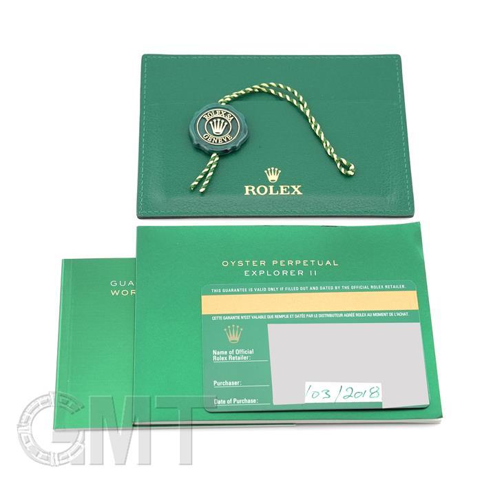 エクスプローラーII ロレックス 216570 保証書2018年 付属品完品