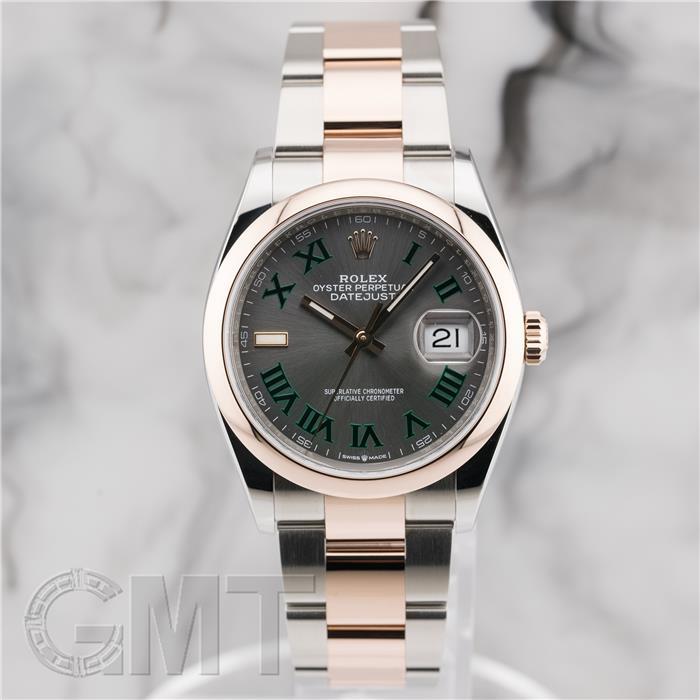 デイトジャスト ロレックス デイトジャスト36 126201 保証書2021年