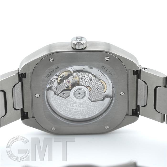 HERMES エルメス H08 SP1.741 チタンブレスレット 中古メンズ 腕時計  