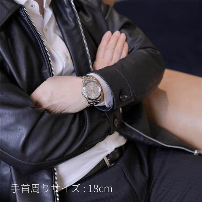 ROLEX（ロレックス） デイトジャストII 116334 シルバー/ブルー 