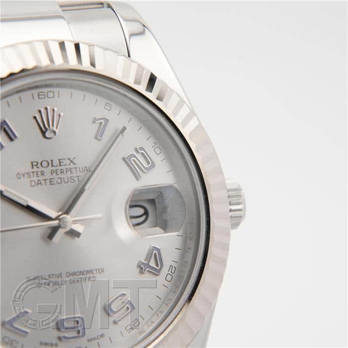 ROLEX（ロレックス） デイトジャストII 116334 シルバー/ブルー 