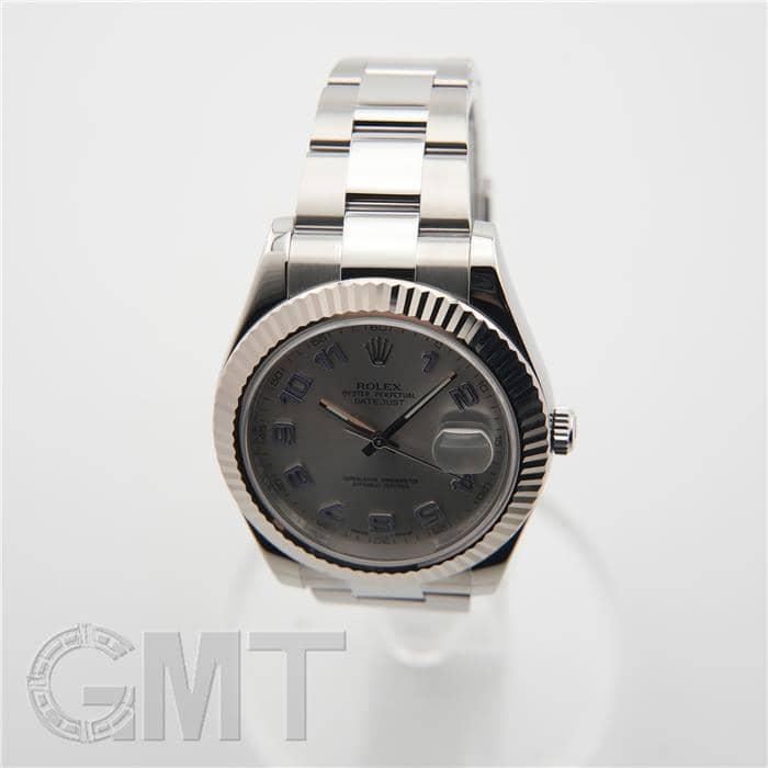 ROLEX（ロレックス） デイトジャストII 116334 シルバー/ブルー