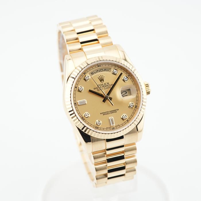 ROLEX（ロレックス） デイデイト 36 118238A シャンパン 保証書