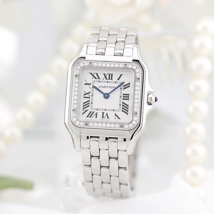 Cartier（カルティエ） パンテール ドゥ MM W4PN0008 付属品完品 中古 