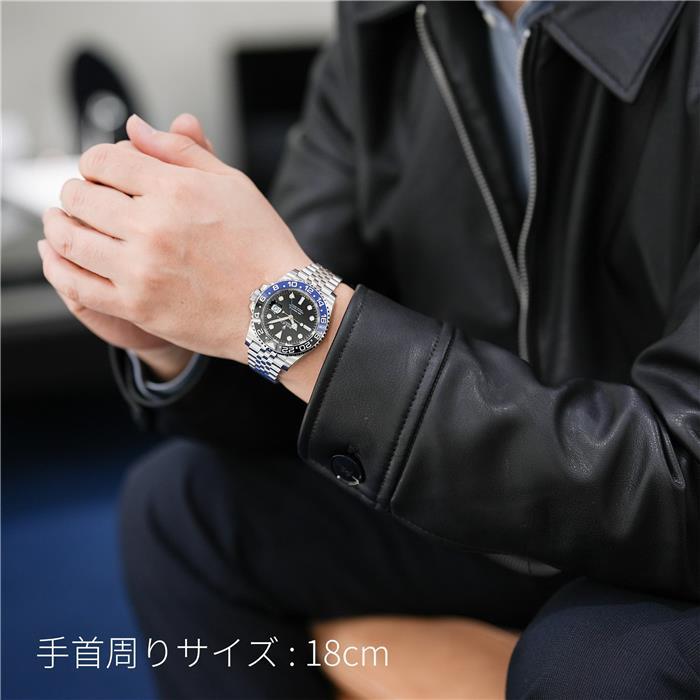 ロレックス GMTマスター2 ウォッチ ジュビリー GMT-Master II 126710BLRO 箱 保証書 SS メンズ時計 ブラック 仕上げ済 美品 【中古】 ROLEX（ロレックス） GMTマスターII 126710BLNR ジュビリー