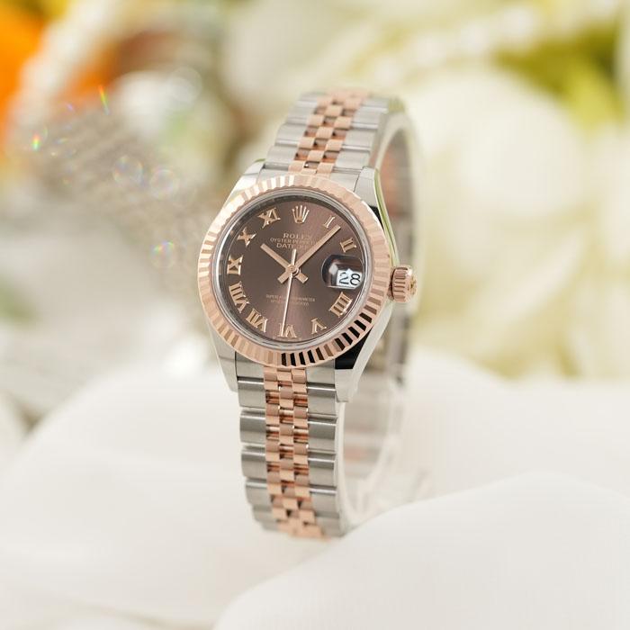 ROLEX（ロレックス） デイトジャスト 28 279171 チョコレートローマ