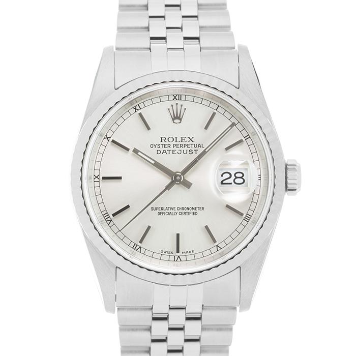 ROLEX（ロレックス） デイトジャスト 16234 シルバー 保証書2002年
