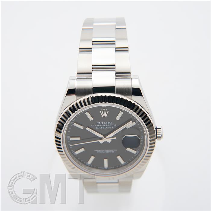 ROLEX（ロレックス） デイトジャスト 41 126334 ブラック オイスター