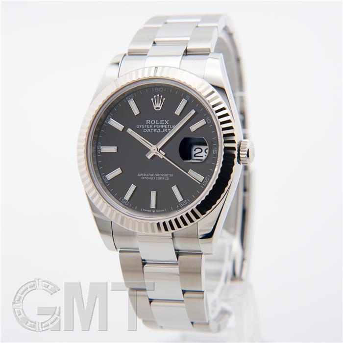 ROLEX（ロレックス） デイトジャスト 41 126334 ブラック オイスター