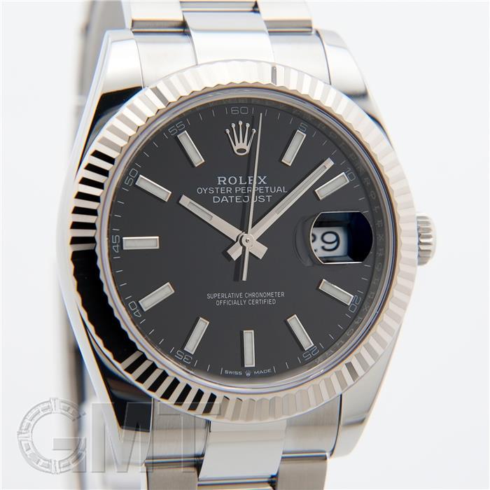 ROLEX（ロレックス） デイトジャスト 41 126334 ブラック オイスター