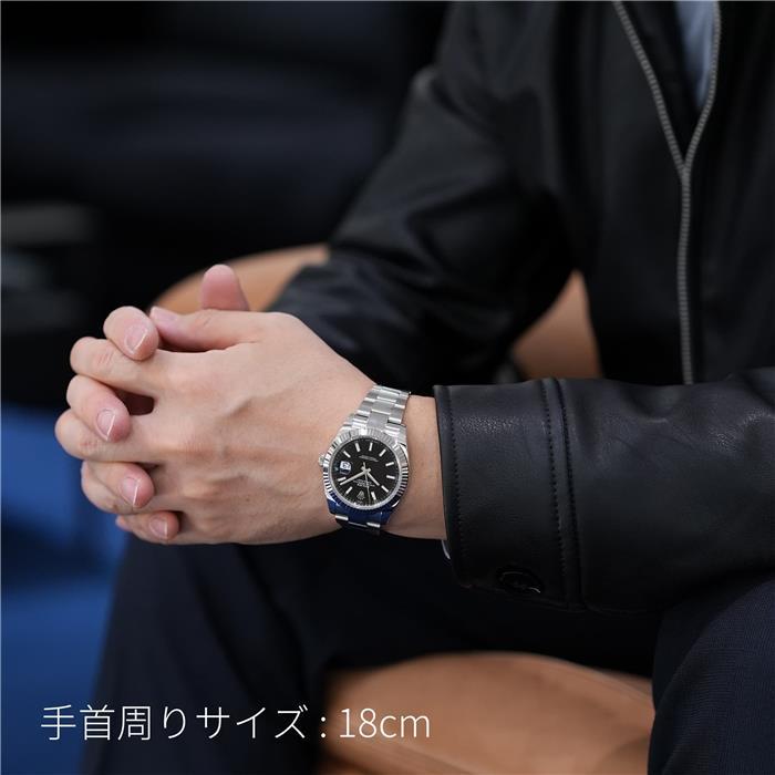 ROLEX（ロレックス） デイトジャスト 41 126334 ブラック オイスター