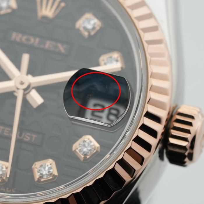 ROLEX（ロレックス） デイトジャスト 179171G ブラック コンピューター