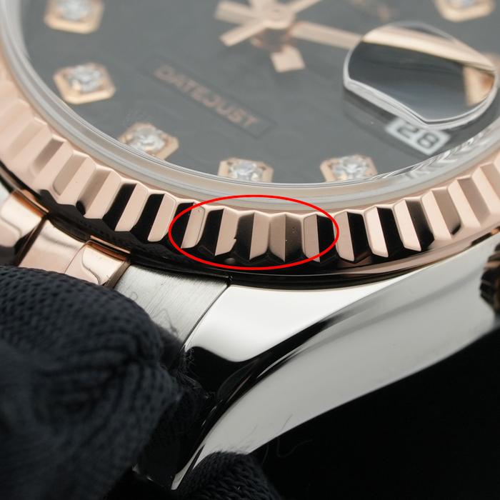 ROLEX（ロレックス） デイトジャスト 179171G ブラック コンピューター