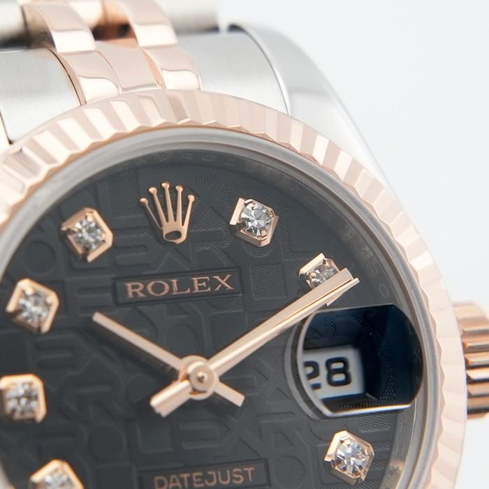 ROLEX（ロレックス） デイトジャスト 179171G ブラック コンピューター