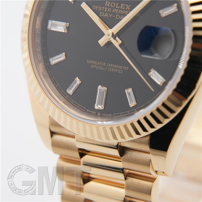 ROLEX（ロレックス） デイデイト 40 228238A ブラック 10Pバケット