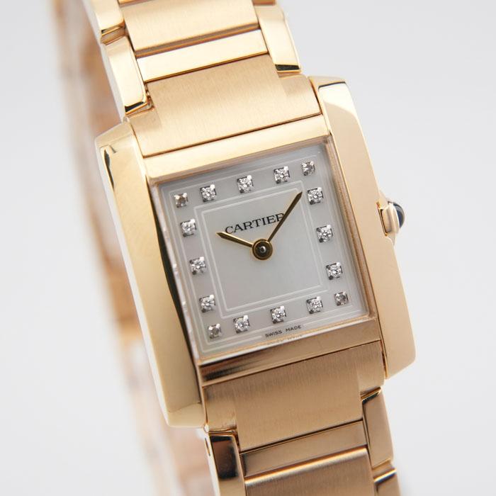 カルティエ　タンクフランセーズ SMコンビ　イエローゴールド　コマ5個 Cartier（カルティエ） タンク フランセーズ SM イエローゴールド