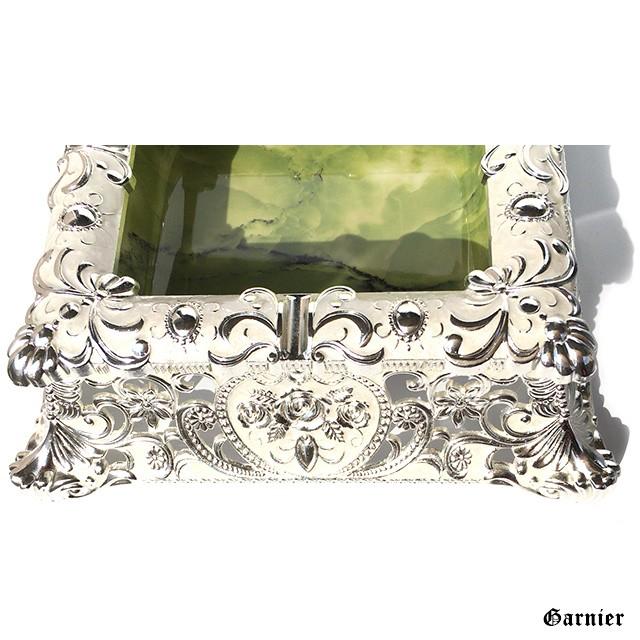 灰皿 アッシュトレイ 高級 ロココ調 装飾 小物入れ 薔薇 ローズ