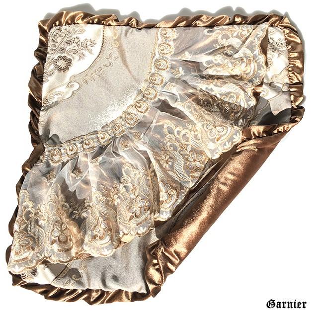 クッションカバー フリル付 45×45 オシャレ カワイイ 姫系 フレンチ