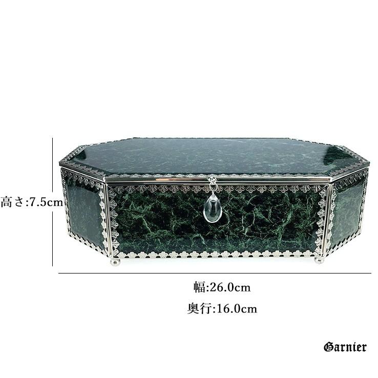 ジュエリー アクセサリー ボックス ケース 大理石 ディスプレイ 収納 