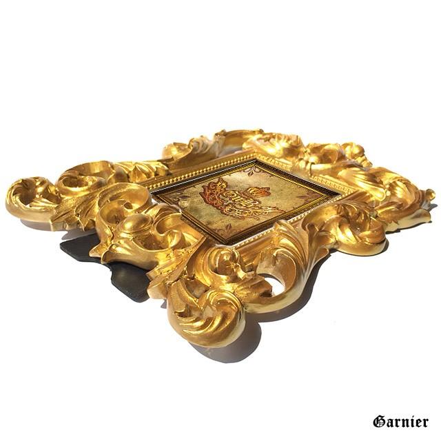 豪華なバロック調 フォトフレーム ゴールド L判 写真立て フォト