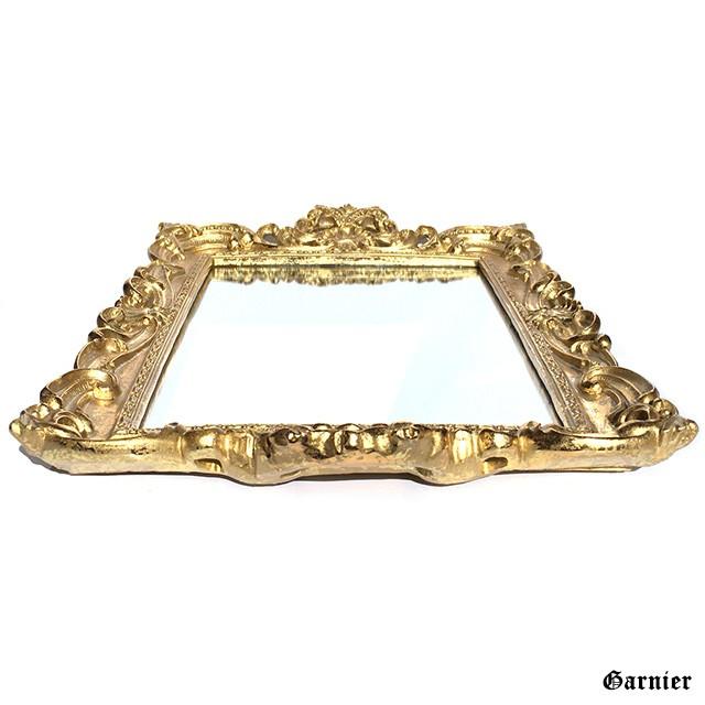 アンティーク調 ミラートレー バロック調 装飾 ロココ調 インテリア