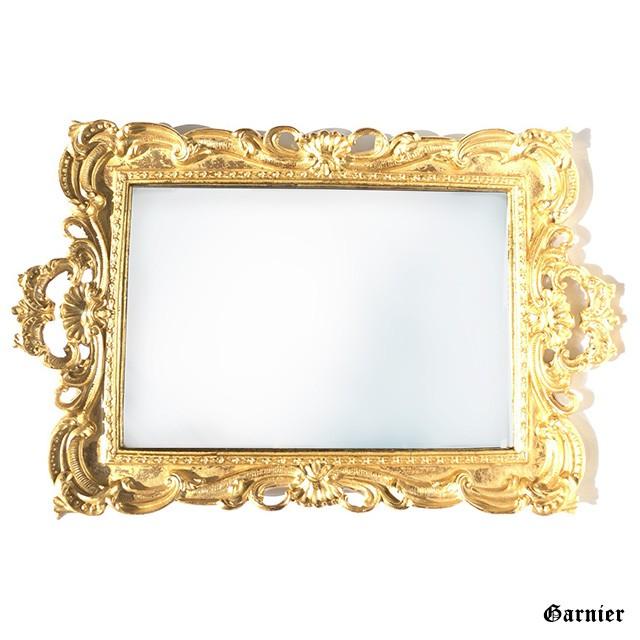 アンティーク調 ミラートレー バロック調 装飾 ロココ調 インテリア