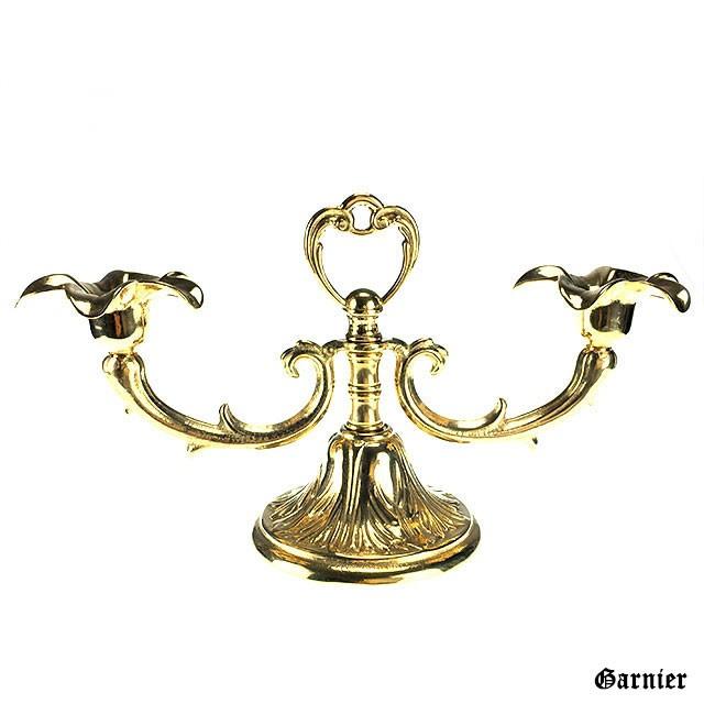 アンティーク調 キャンドルホルダー キャンドルスタンド イタリア製 2