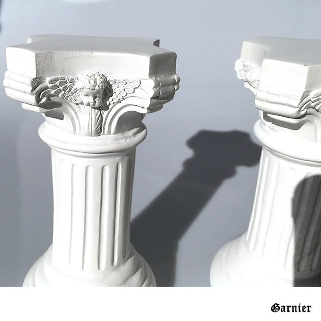 古代ギリシャ ローマ ミニチュア 支柱 2本セット インテリア オブジェ