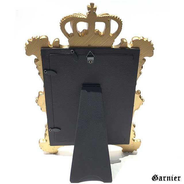 クラウン アンティーク調 アクセサリーフレーム Lサイズ