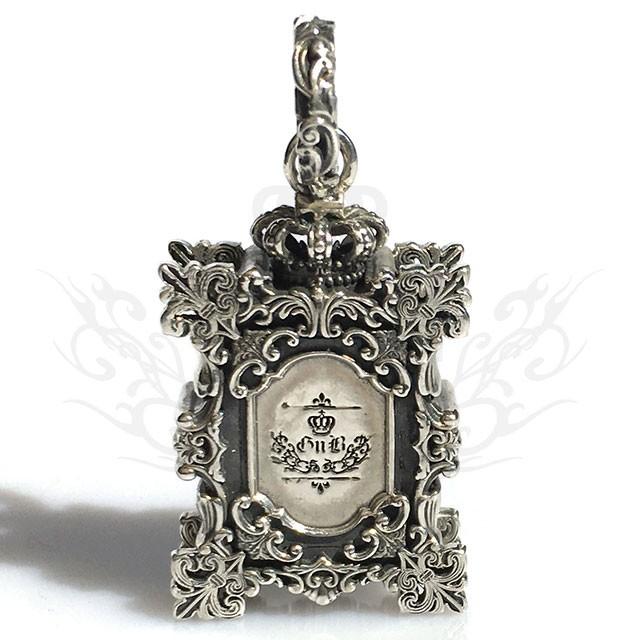 GnB グランド ネオ・バロック ペンダント w/ガーネット シルバー925