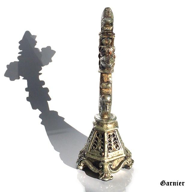 antique skull アンティーク スカル 十字架 洋物 オブジェ 置物