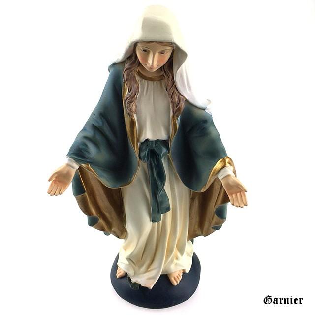マリア像 聖母像 置物 インテリア オブジェ 21cm 無原罪 Mother Maria