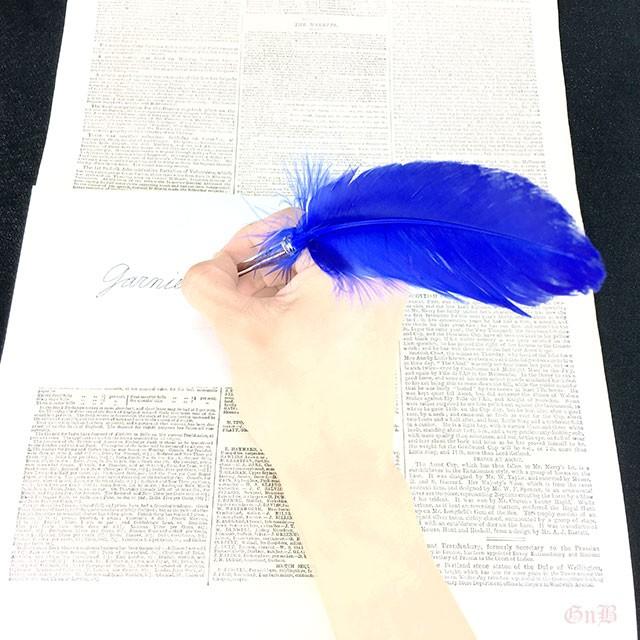 BOOWY B・BLUE 羽ペン BOOWY B・BLUE 羽ペン