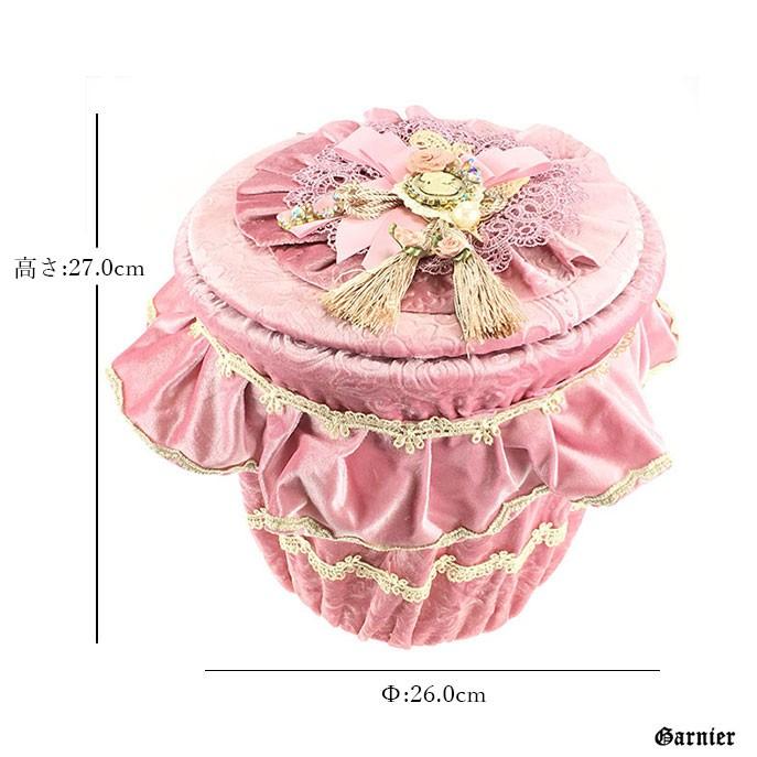 ダストボックス ゴミ箱 インテリア エレガント ゴージャス お洒落 フタ