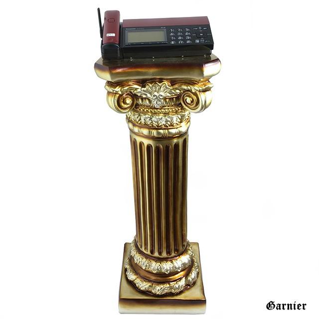 アンティーク調 花瓶台 フラワースタンド コラム インテリア ガーデン