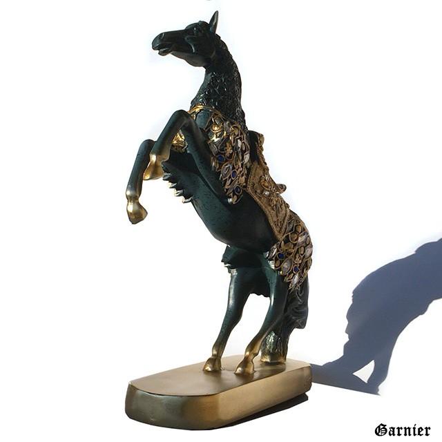 跳ね馬 ホース Horse 置物 オーナメント Ornament 青銅 bronze