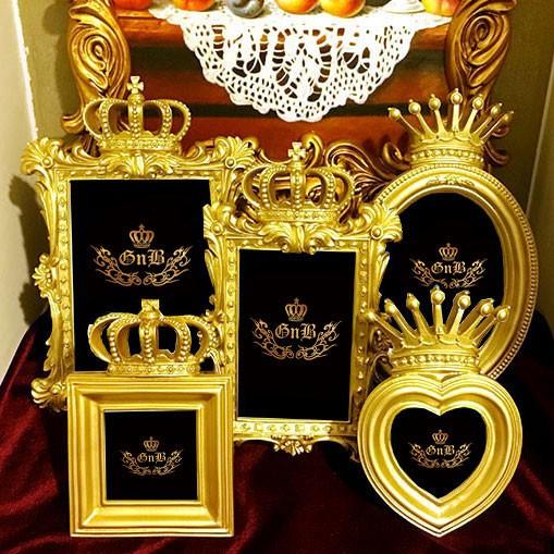 フォトフレーム フォトスタンド 写真立て バロック調 装飾 ロココ調