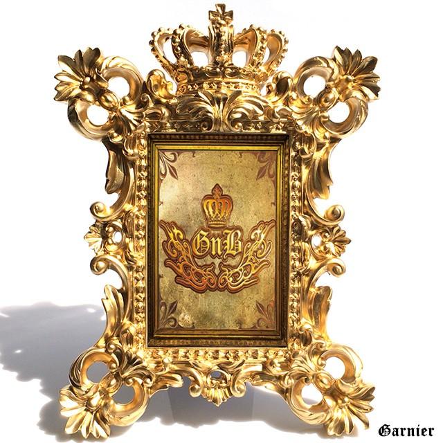 フォトスタンド フォトフレーム 写真立て Lサイズ キングクラウン