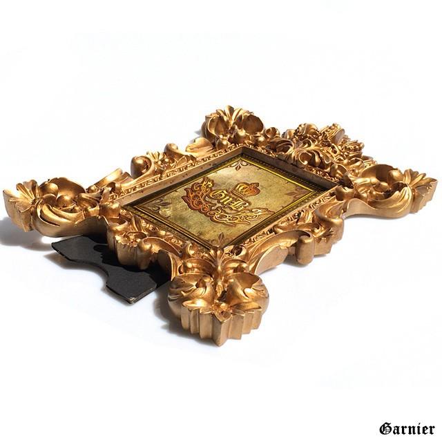 フォトフレーム アンティーク ゴールド L判 豪華 写真立て フォト