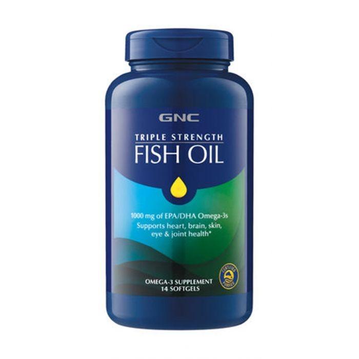 フィッシュオイル 魚油 サプリメント サプリ Gnc Fishトリプルストレングスフィッシュオイル 14日分 14粒 Gnc Japan 通販 Paypayモール