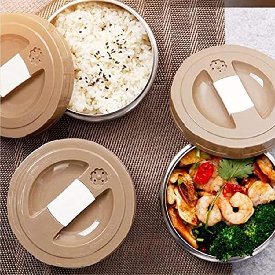 サーモス ランチジャー 保温弁当箱 大容量 ステンレス 保温ランチジャー フードジャー ポータブルお弁当箱 食器と収納バッグ付き ランチ