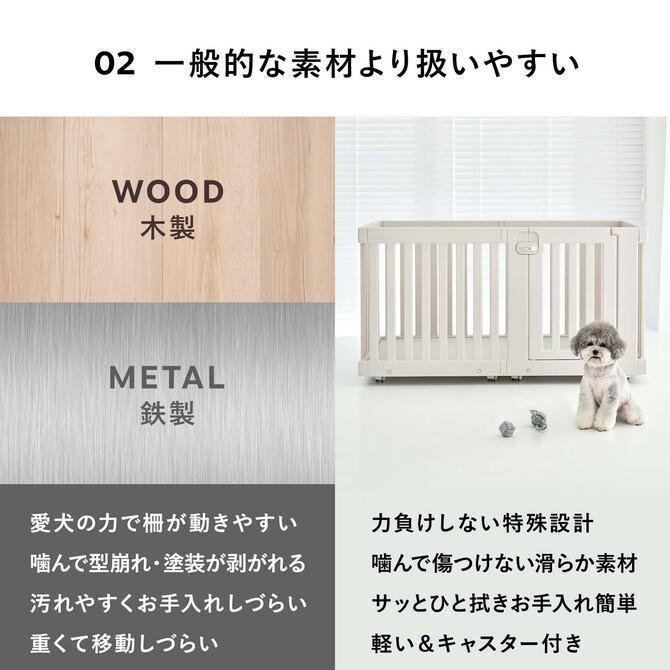 数量限定 ペットサークル 犬 ケージ おしゃれ 北欧 室内 犬用 中型犬 ケージ ペットケージ 猫 ゲージ モバイルペットルーム ダブル th102 【3399024430】(17035円)