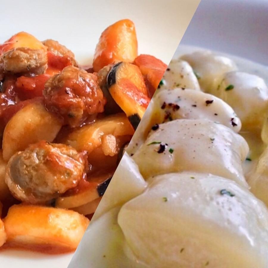 15周年記念イベントが 手づくり ニョッキ ダブルソース セット 4人分 ギフト クリスマス 年末年始 お正月 おせち ゴルゴンゾーラ サルシッチャ 生ソーセージ Wantannas Go Id