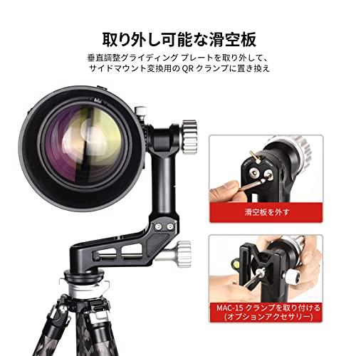 SWFOTO GH-02 ジンバル雲台 耐荷重30kg