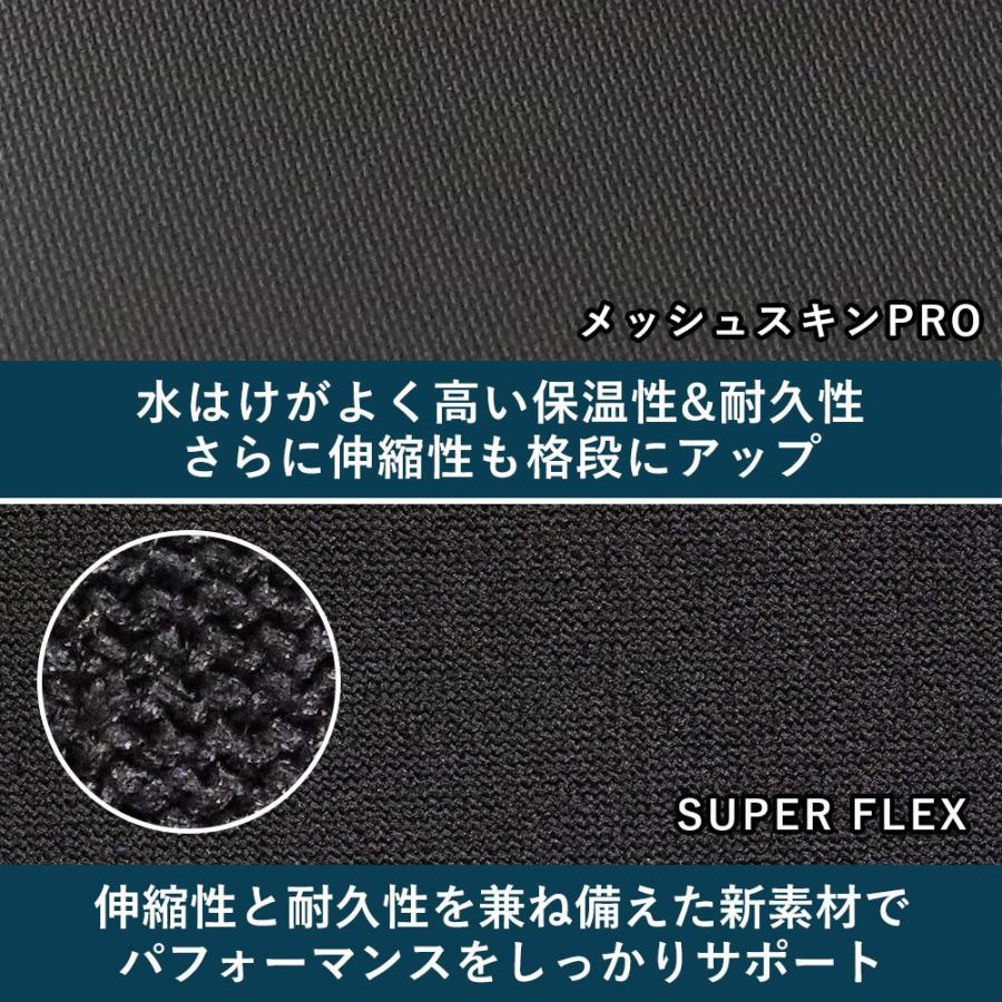 RSS SURF セミドライ ウェットスーツ メンズ 5×3mm ロングチェストジップ スキン セミドライスーツ ウエット 日本規格｜go-island｜10