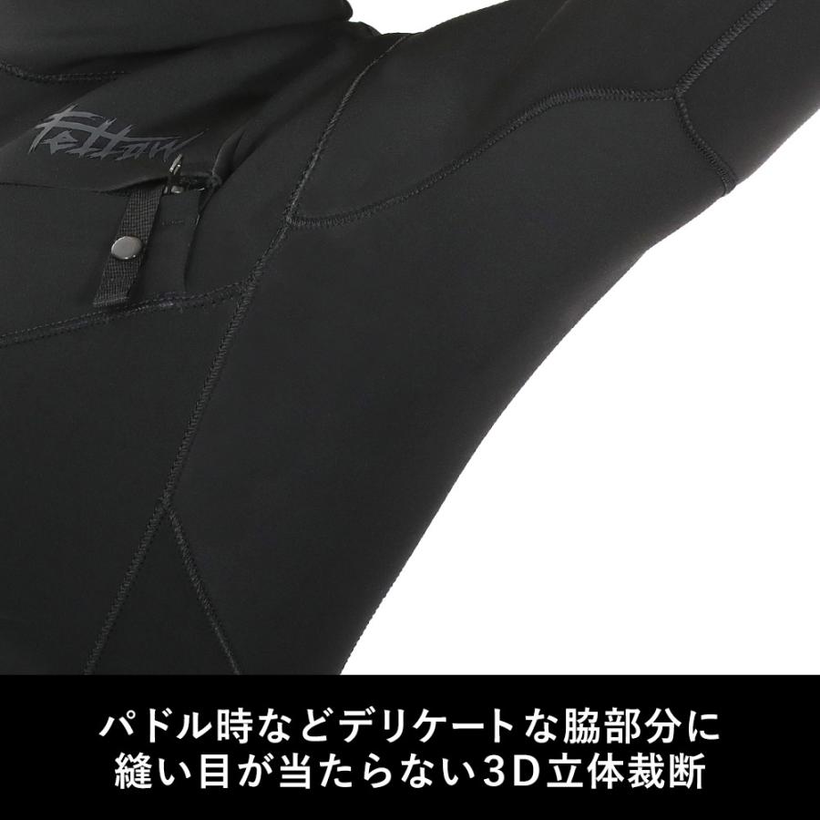 FELLOW ウェットスーツ フルスーツ バックジップ メンズ 3mm ラバー