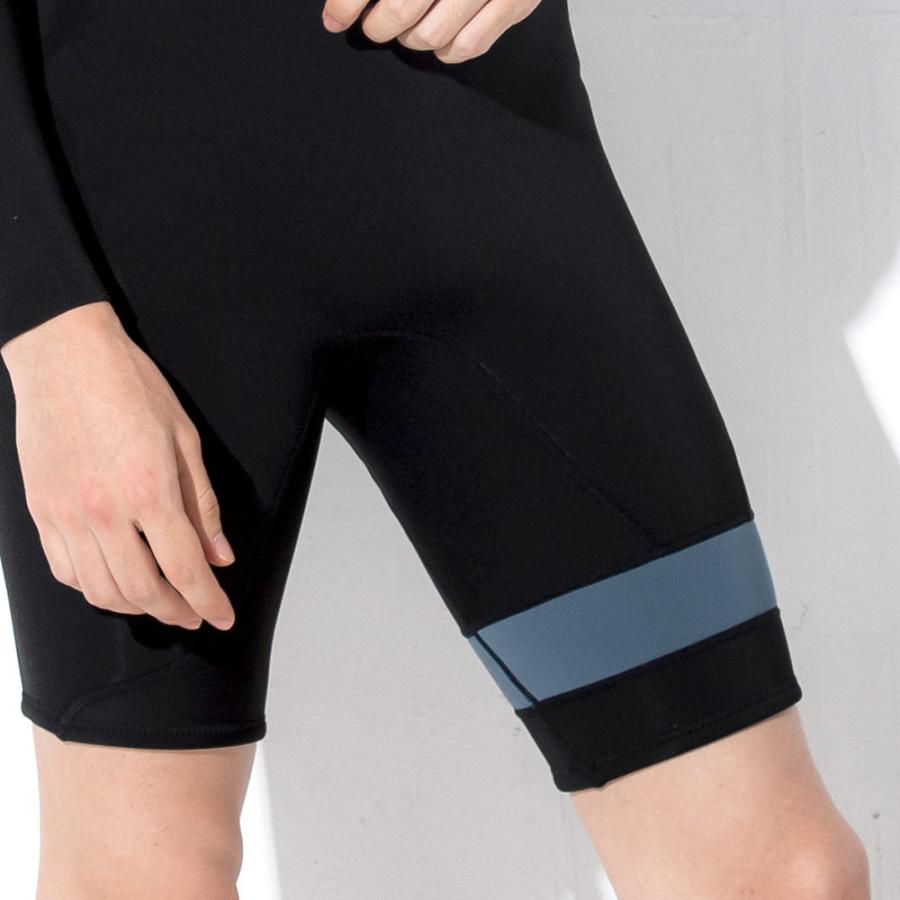 FELLOW ウェットスーツ メンズ 2.5mm ロングスプリング バックジップ